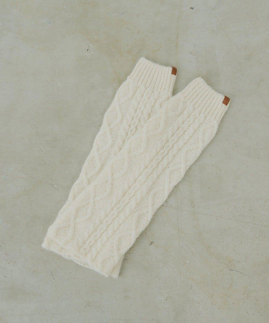 麻花編織護腿套