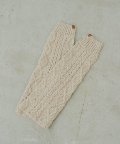 麻花編織護腿套