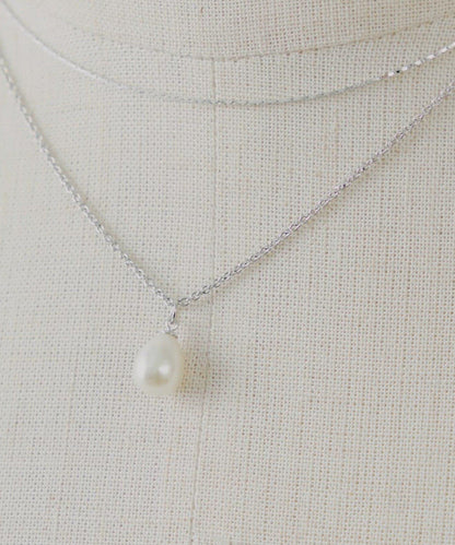 珍珠裝飾鏈條項鍊