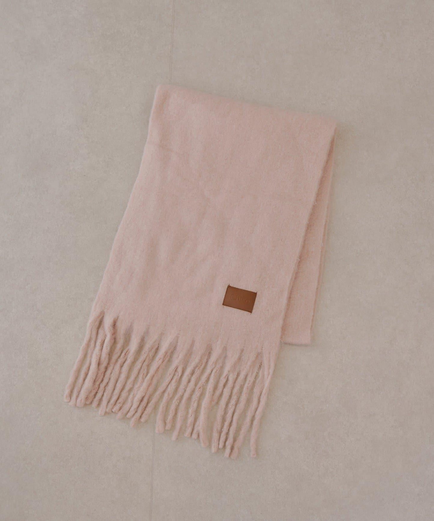 寬大流蘇加厚圍巾