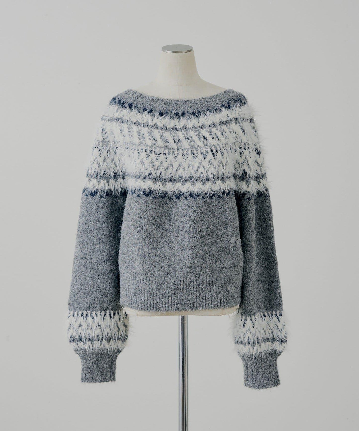 北歐風格寬鬆針織衫