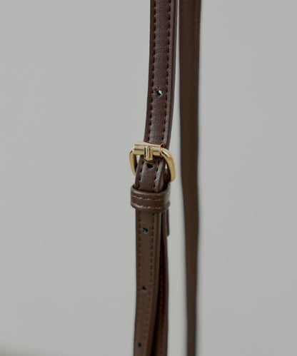 拼色雙提手單肩包