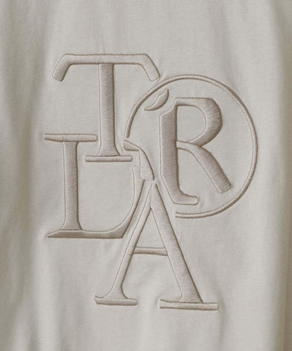 【LARUTA】加厚立體logo刺繡T恤