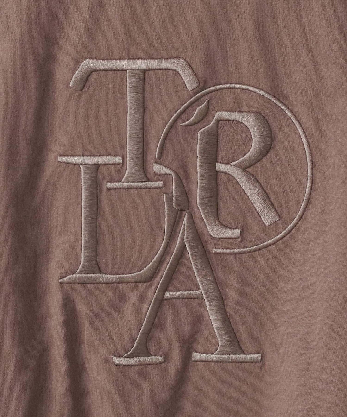 【LARUTA】加厚立體logo刺繡T恤