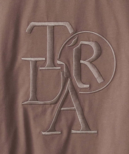 【LARUTA】加厚立體logo刺繡T恤