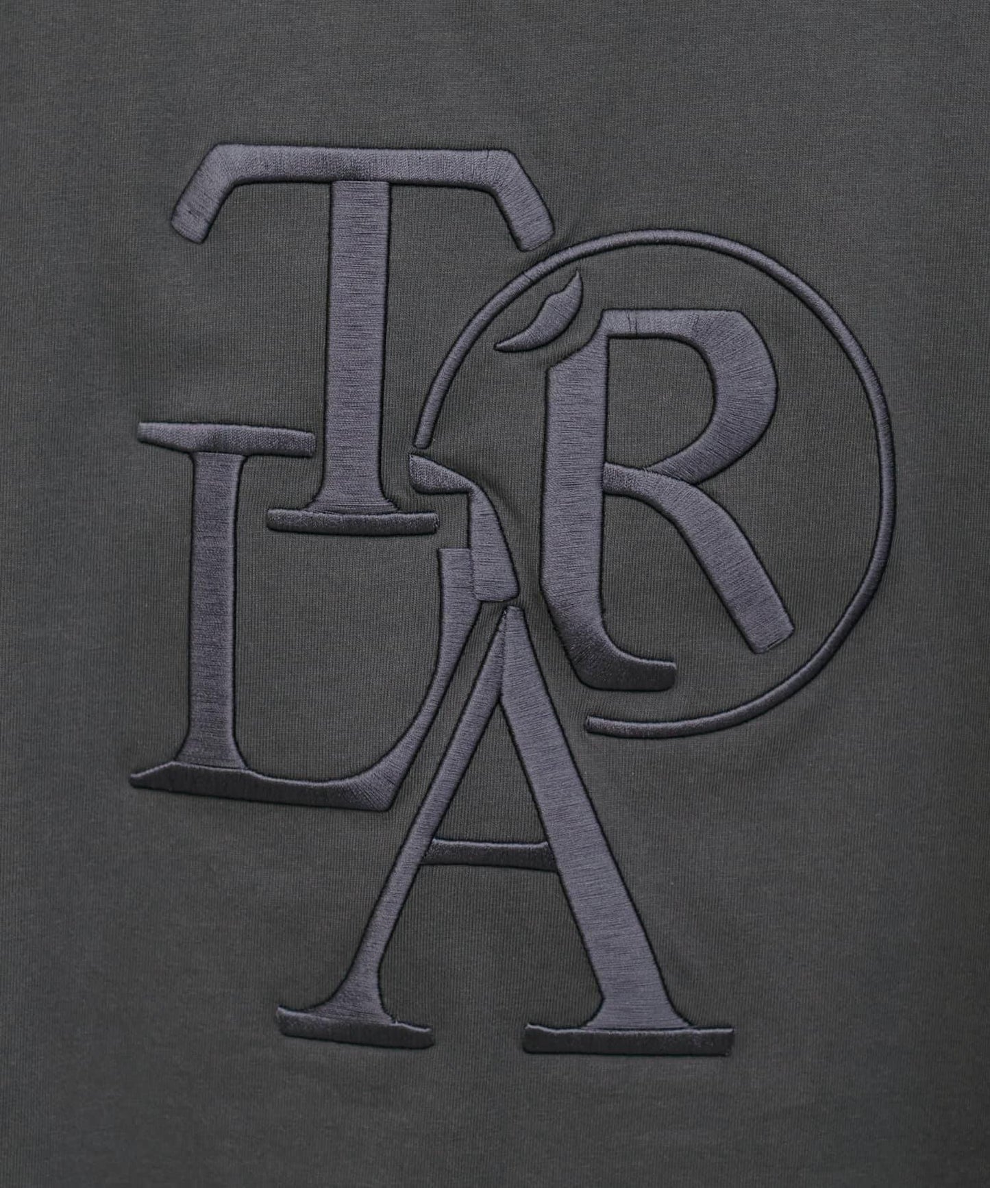 【LARUTA】加厚立體logo刺繡T恤