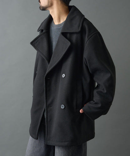 科技羊毛雙面半大衣