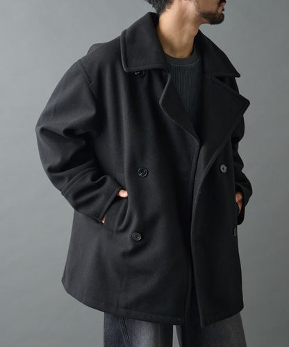 科技羊毛雙面半大衣