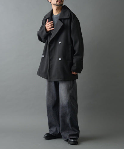 科技羊毛雙面半大衣