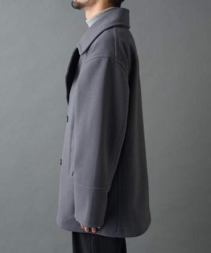 科技羊毛雙面半大衣