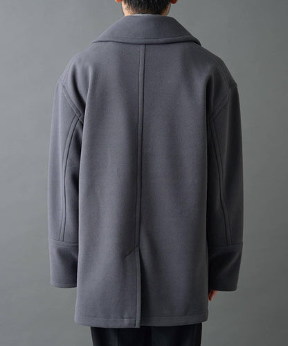 科技羊毛雙面半大衣