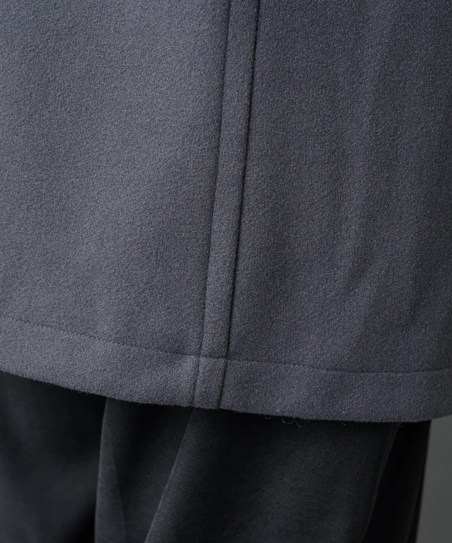 科技羊毛雙面半大衣