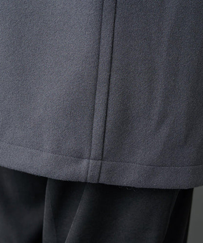 科技羊毛雙面半大衣