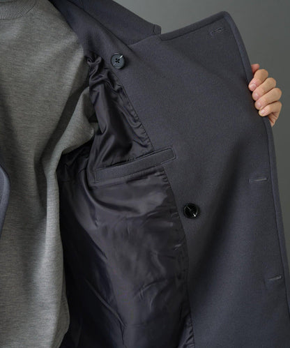 科技羊毛雙面半大衣