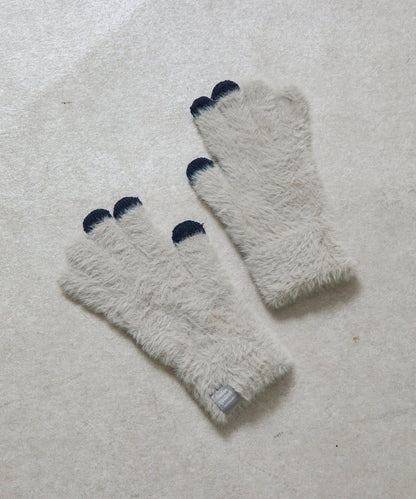 【復刻】可觸屏仿馬海毛保溼處理手套