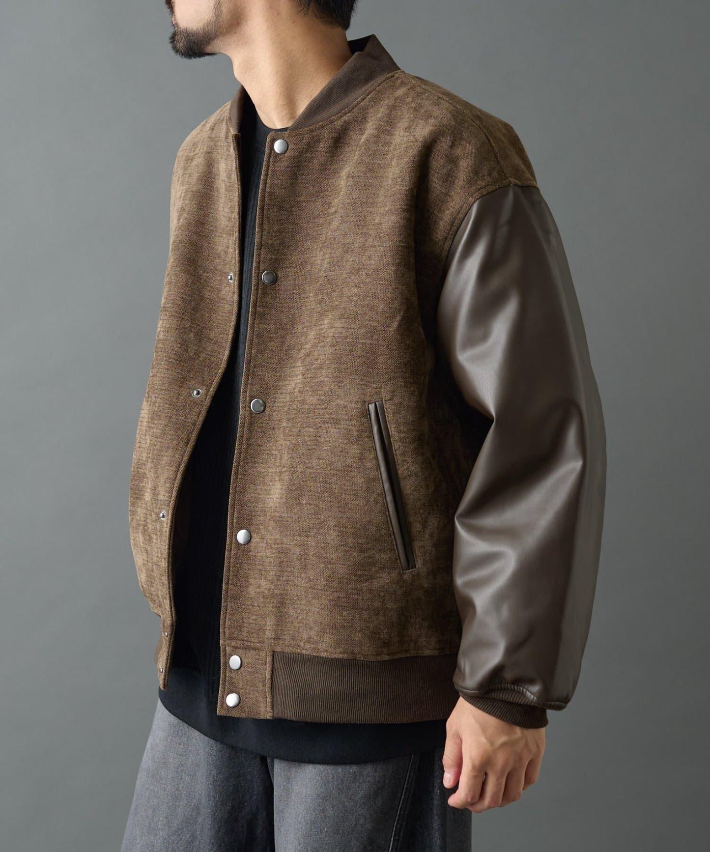 耐用加厚棒球夾克