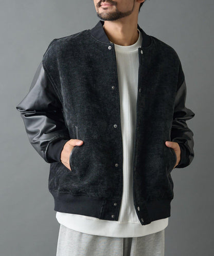 耐用加厚棒球夾克