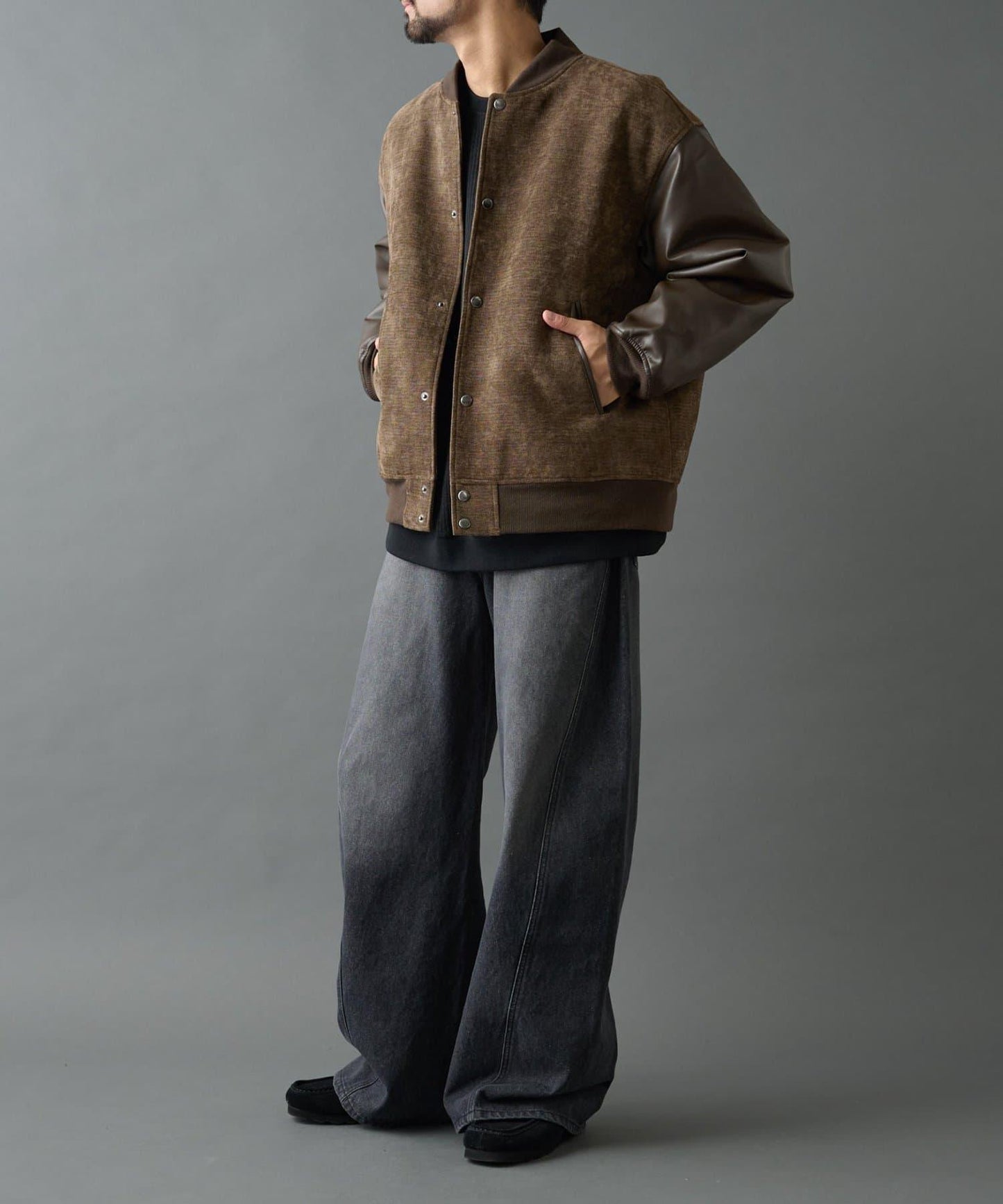 耐用加厚棒球夾克