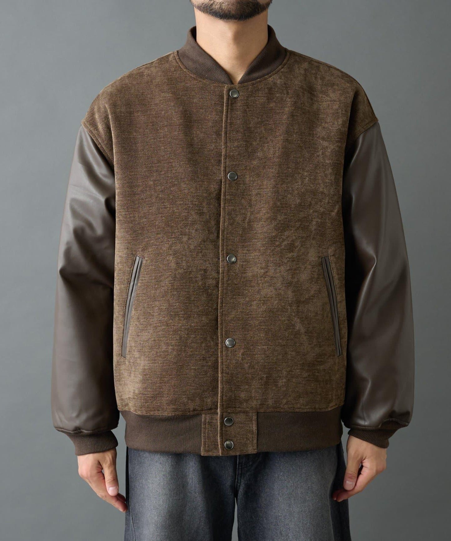 耐用加厚棒球夾克