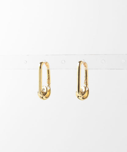 不鏽鋼扭紋耳環