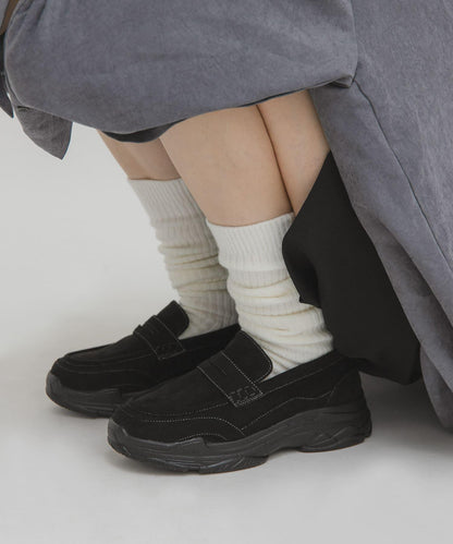厚底運動風樂福鞋