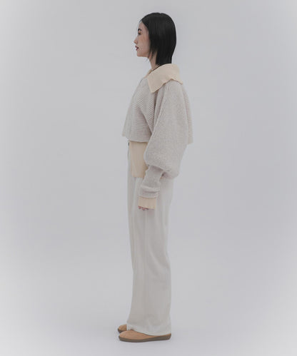 短款蝙蝠袖開衫