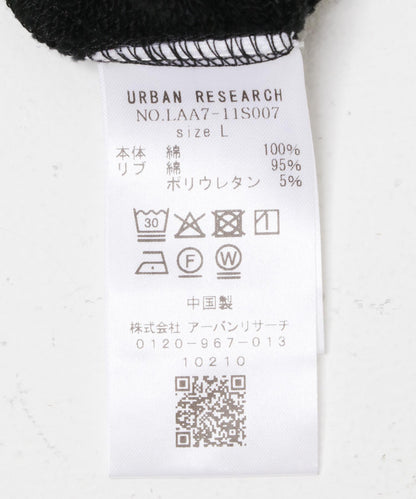 復古風格拼接連帽衛衣