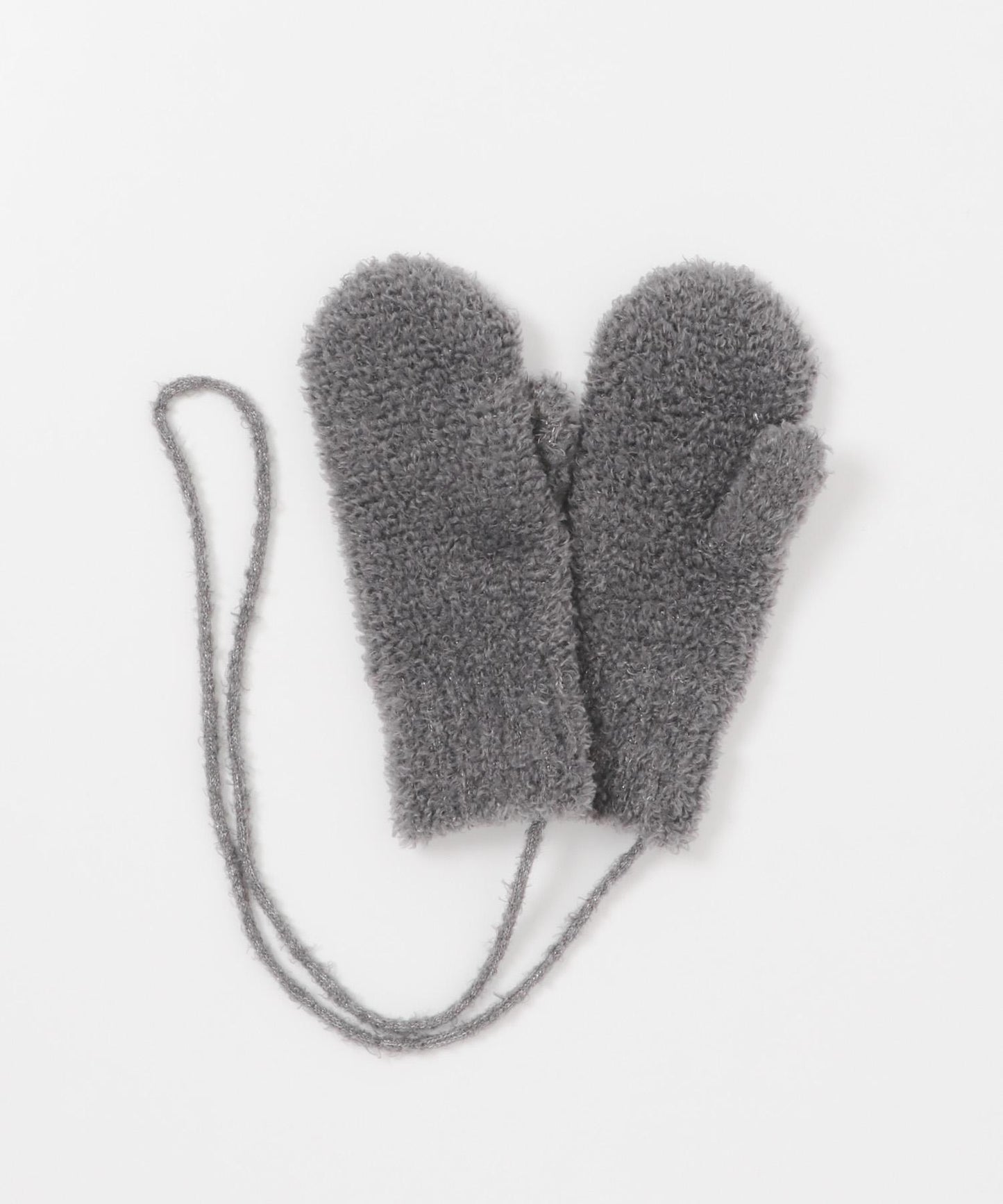 亮片圈圈紗針織連指手套