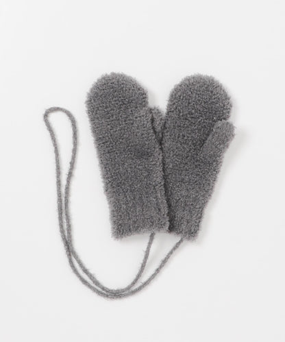 亮片圈圈紗針織連指手套