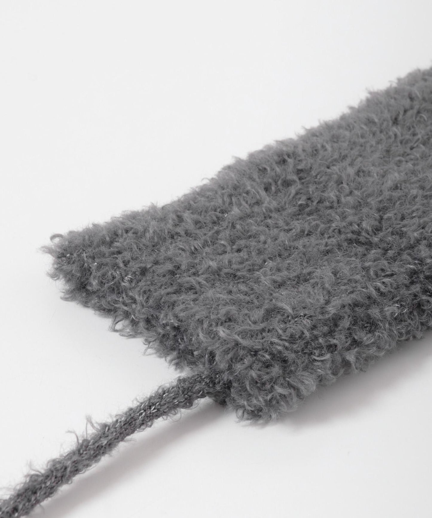 亮片圈圈紗針織連指手套