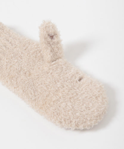 亮片圈圈紗針織連指手套