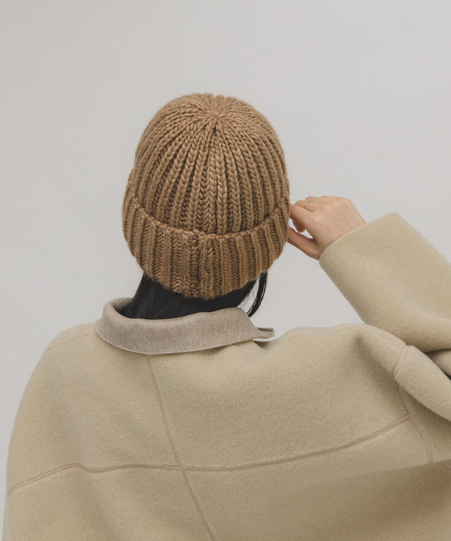 羅紋針織毛線帽