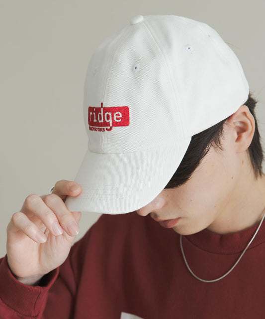 拼接圖案標誌棒球帽