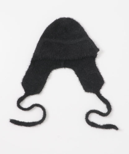 毛邊飛行員針織帽