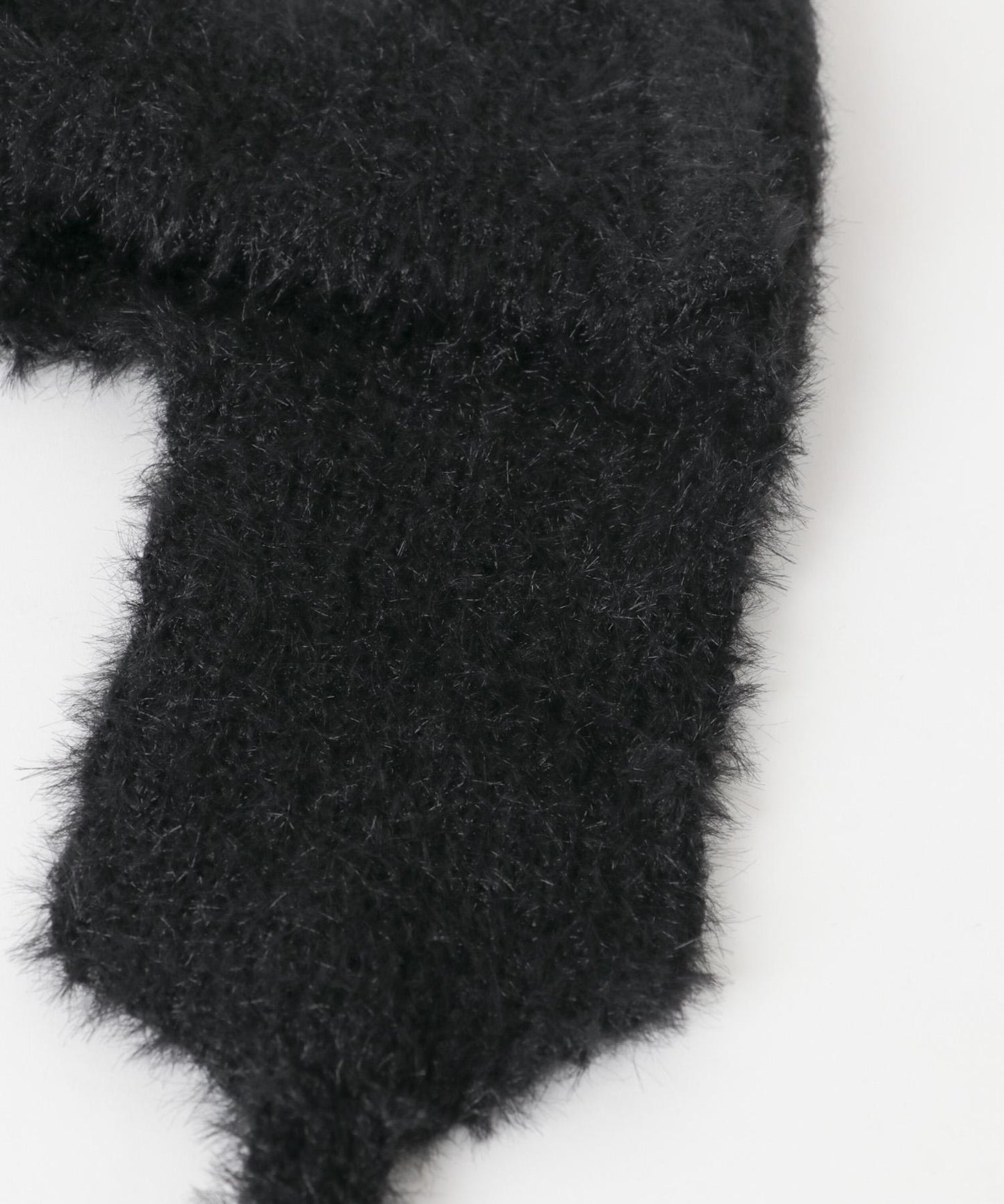 毛邊飛行員針織帽