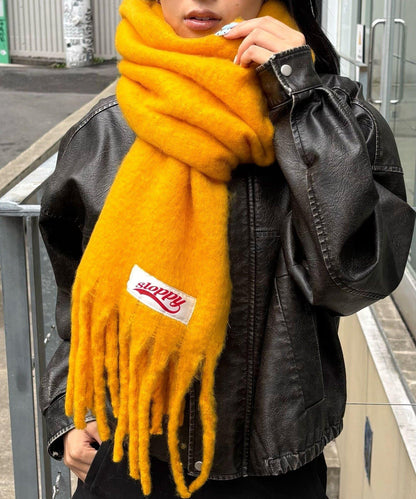 SLOPPY拼色圍巾