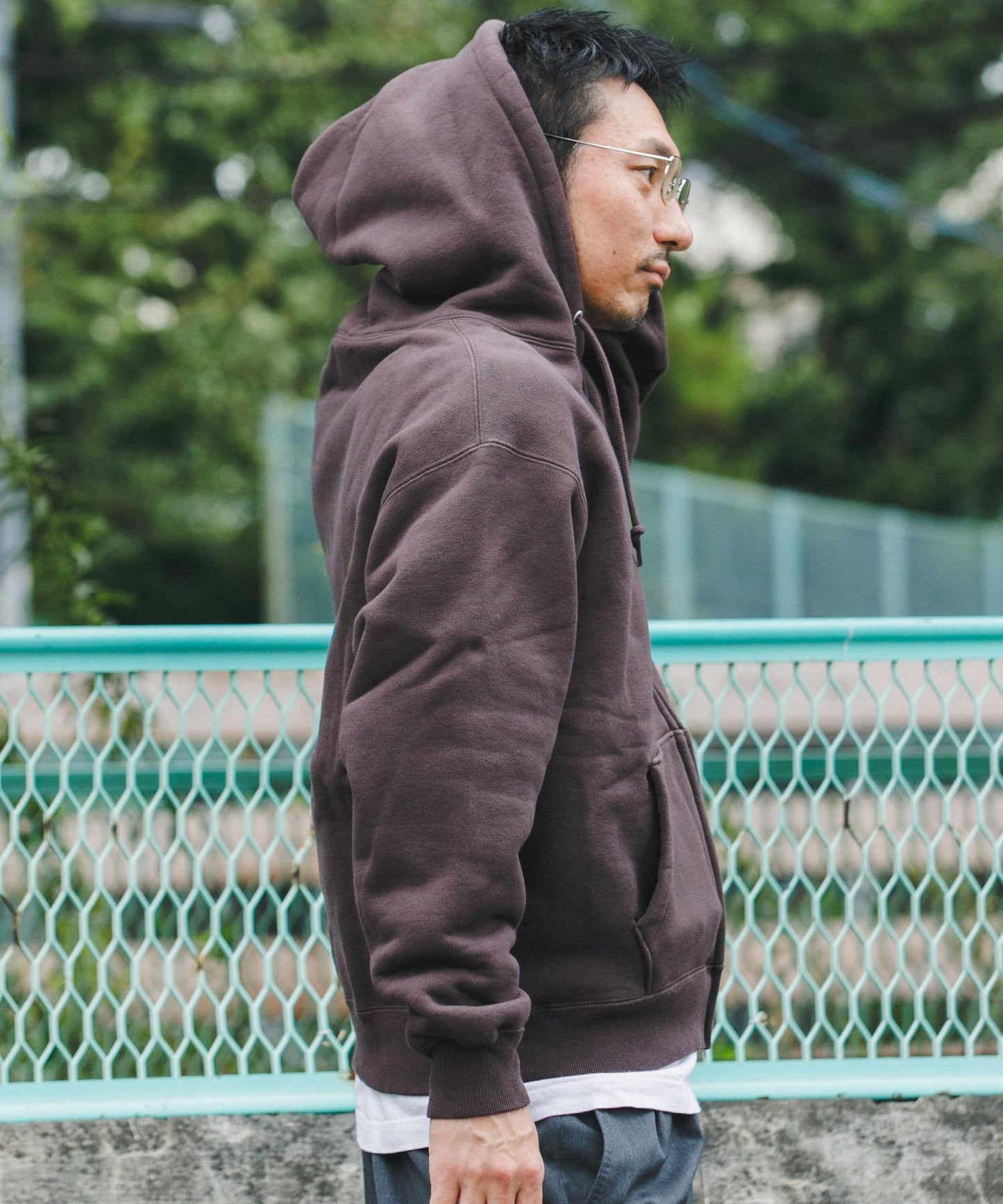 LOGIC ONE拉鍊連帽衛衣