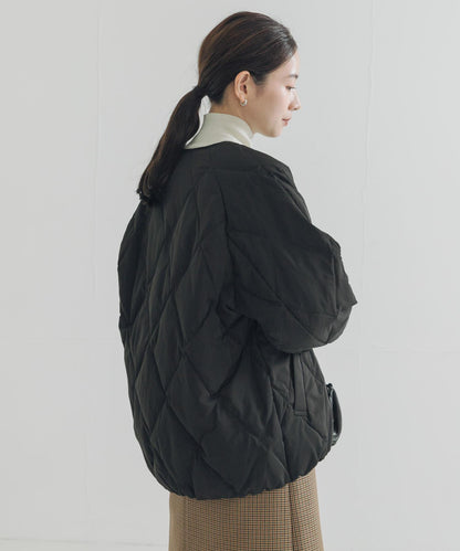 繭型絎縫羽絨服