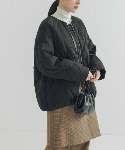 繭型絎縫羽絨服