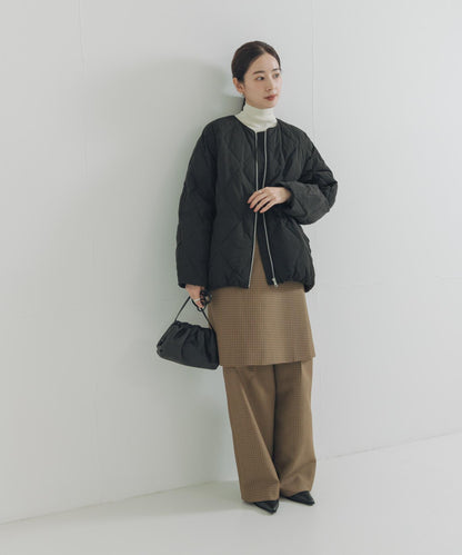 繭型絎縫羽絨服