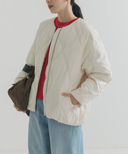 繭型絎縫羽絨服