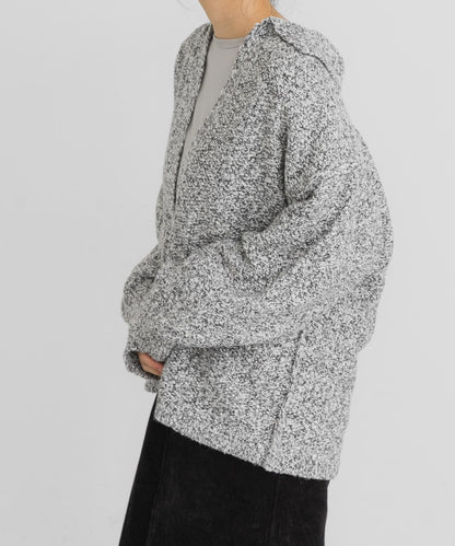 鹿子編織開領針織衫