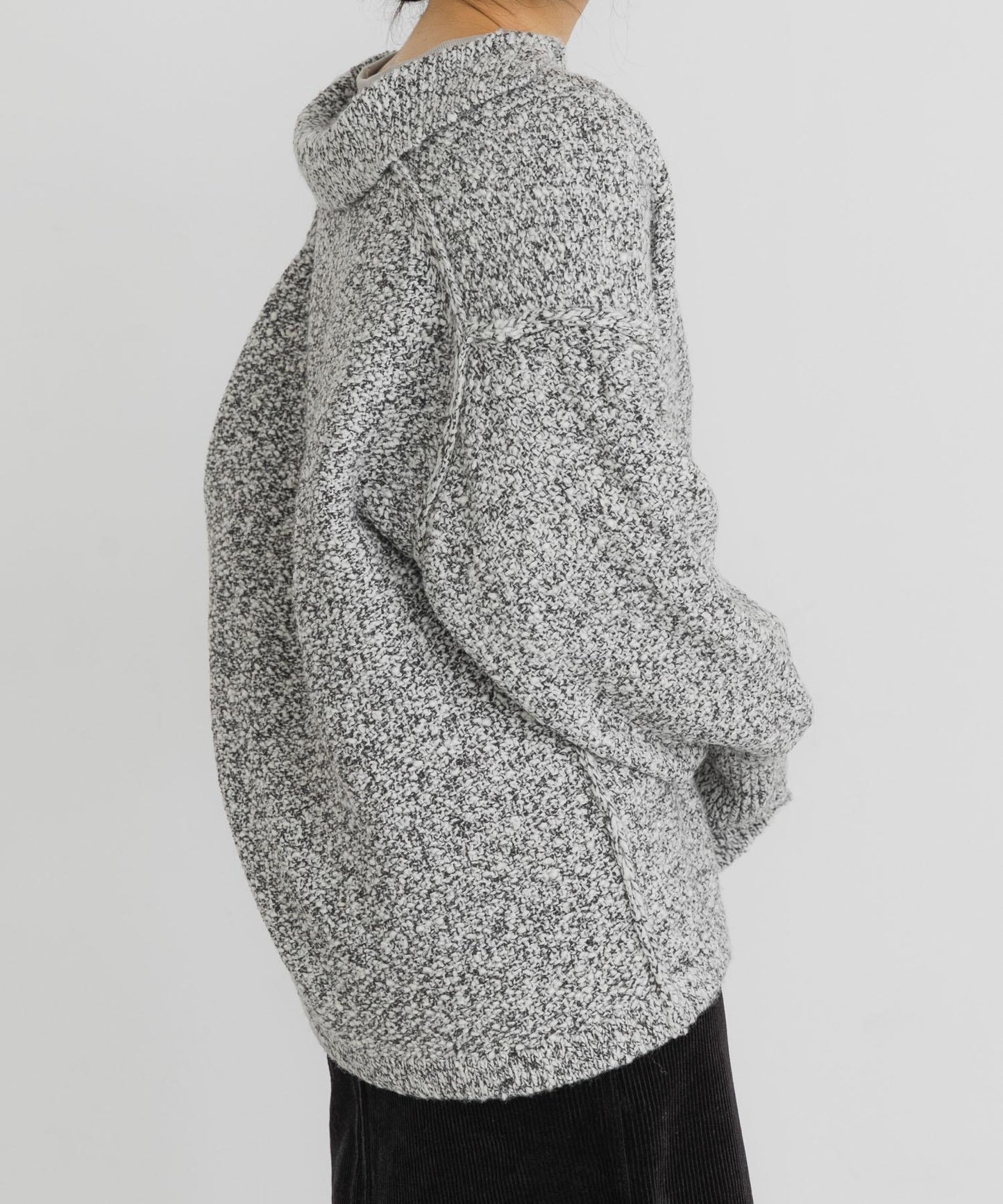 鹿子編織開領針織衫