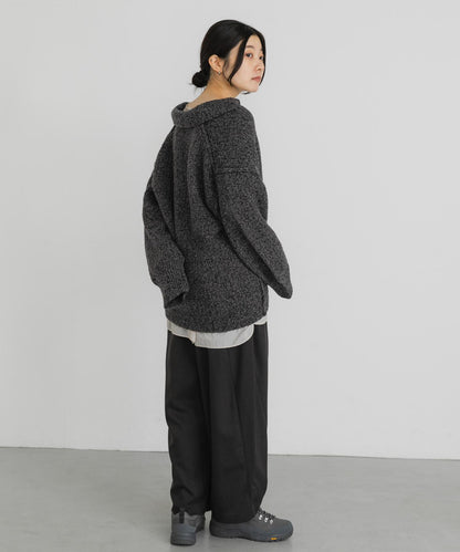 鹿子編織開領針織衫