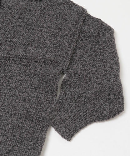 鹿子編織開領針織衫