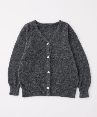 天鵝絨針織開衫