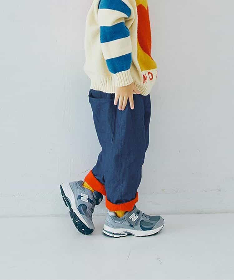 保暖又時尚的加絨寬腿褲