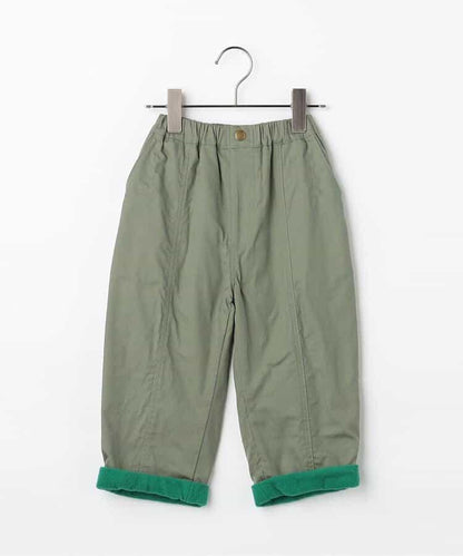 保暖又時尚的加絨寬腿褲