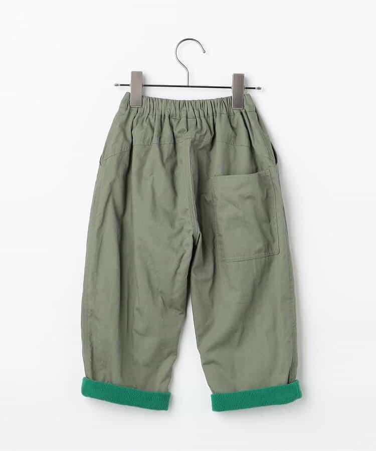 保暖又時尚的加絨寬腿褲