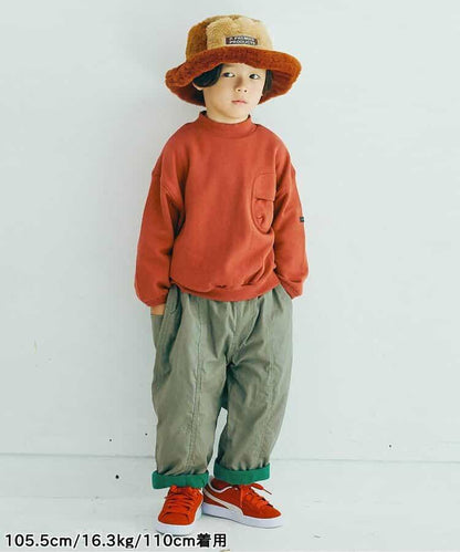 保暖又時尚的加絨寬腿褲